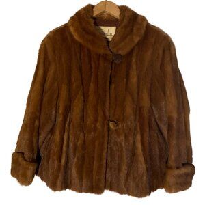 1950’s Herman Furs Luxury Mink Jacket size 46 (14 US)